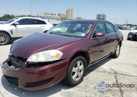 2007 Chevrolet Impala Lt from USA, damaged, VIN 2G1WT55K079182672